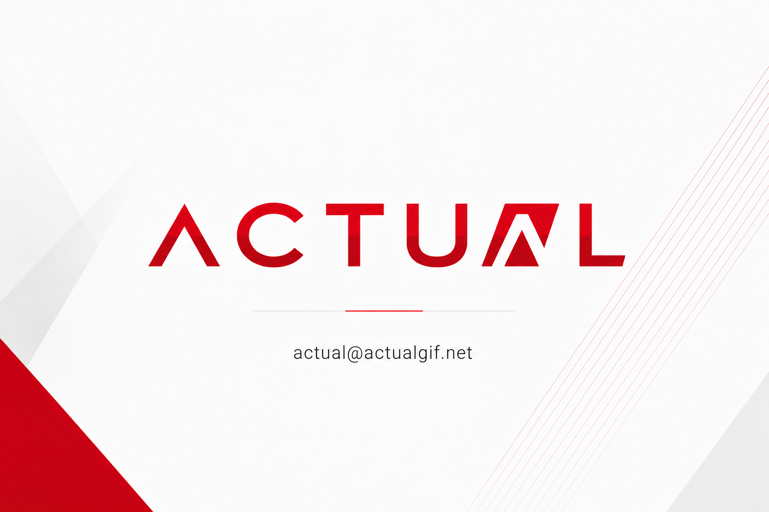 ACTUAL - actual@actualgif.net